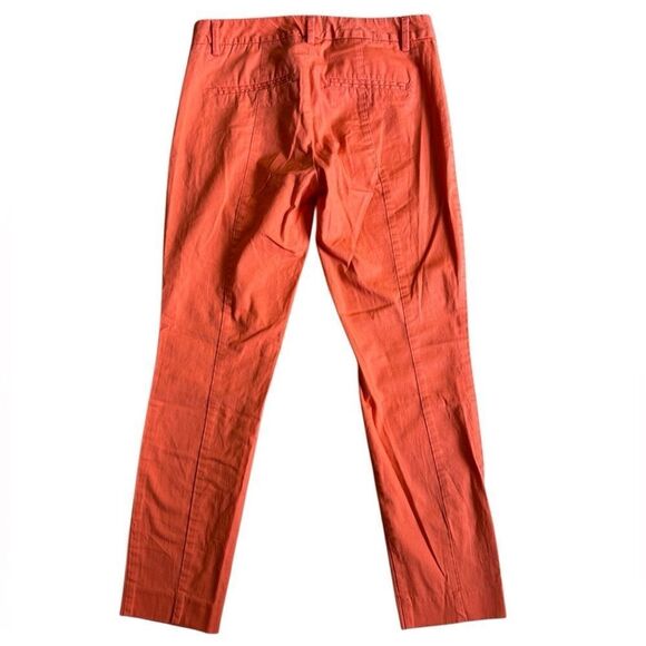 GAP Women's Orange Slim Cropped Stretch Pants Size 0 - Picture 8 of 8